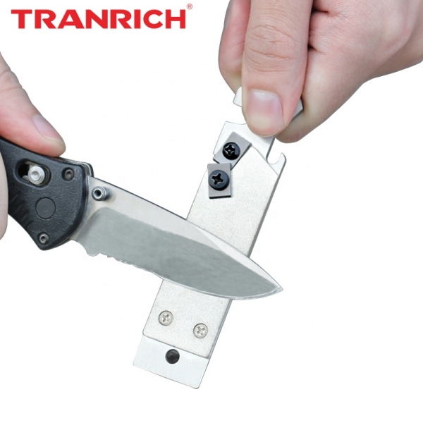 ເຄື່ອງ sharpener ມີດ Portable ຫຼາຍຈຸດປະສົງ tungsten ເຫຼັກເພັດ sharpener ມີດເປີດຂວດແລະ screw ຕັດ