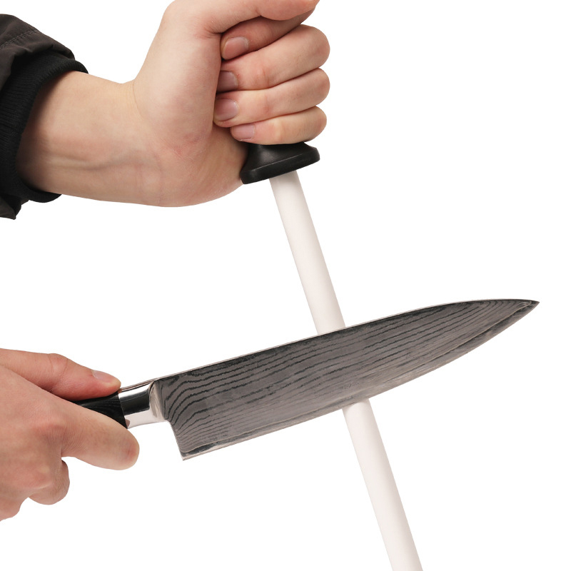 سرامک honing سلاخوں چاقو تیز تیز چاقو کے لئے چھڑیوں کو تیز کرنا