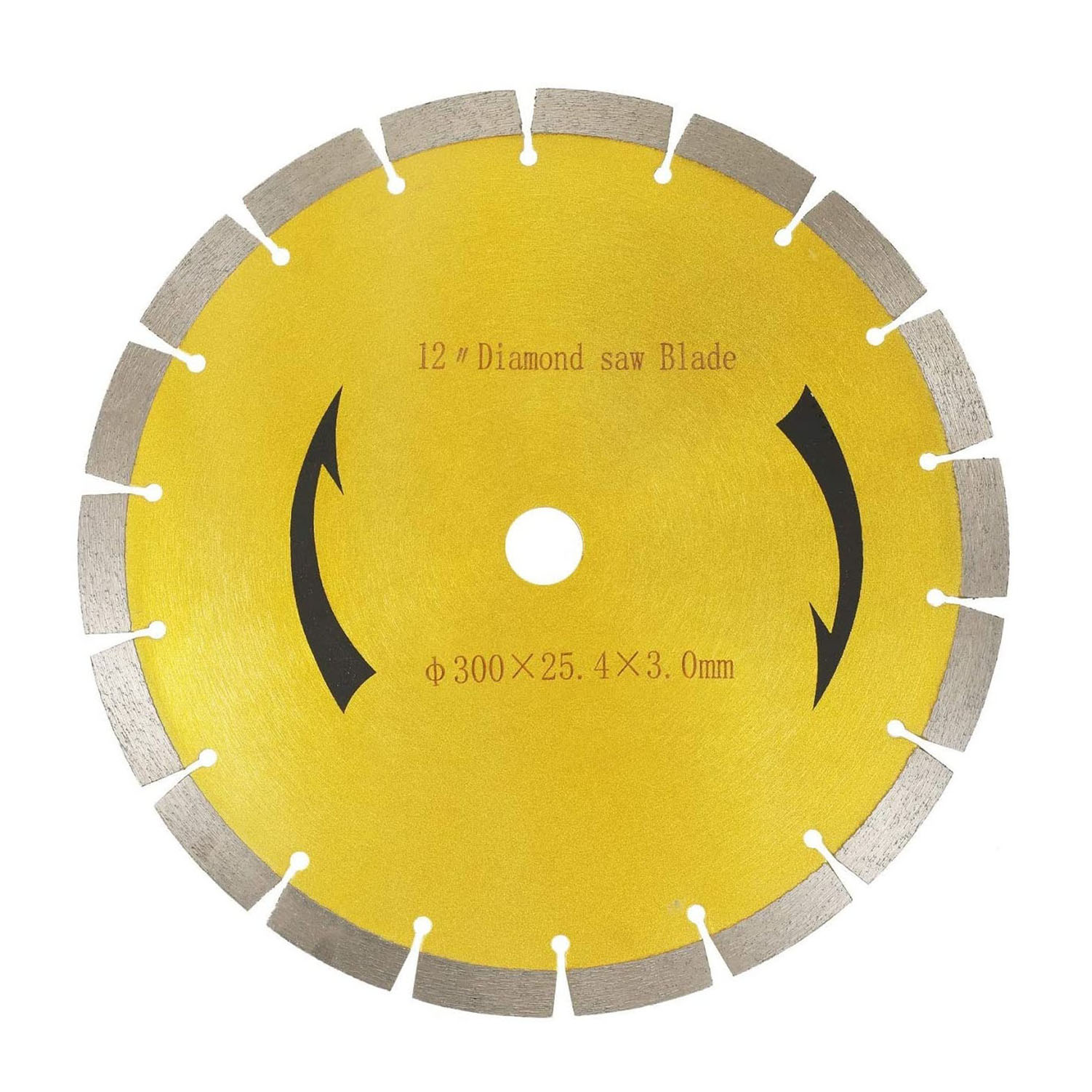 Дијамантски диск за сечење Сегментирани лист тестере за гранитни мермерни бетон