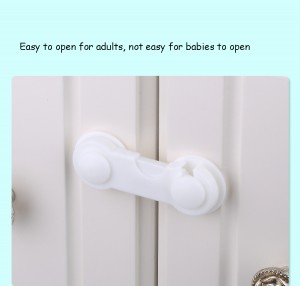 Безбедносни брави за деца – кујнски систем за дотерување на кабинети за бебиња со силна леплива лента