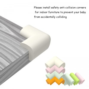 Ispessimentu Soft Foam Baby Proofing Corner Protector Furniture Fireplace Safety Bumper Edge Guard Corner Guards