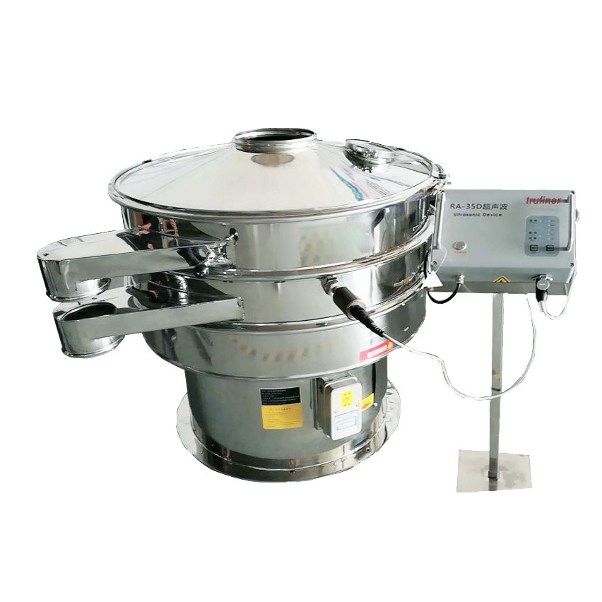 98% Screening accuracy metal powder sieving machine Ultrasonic rotary vibrating screen Featured Image