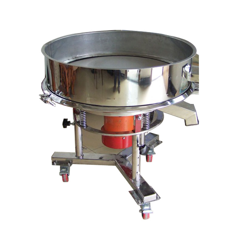 အမှုန့်ဆန်ခါ ပျားရည်စစ်ထုတ်သည့် ကြိမ်နှုန်းမြင့် rotary vibrating filter ဆန်ခါစက် အသားပေး ပုံ