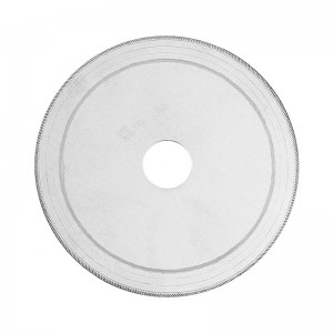 Deimantais inkrustuotas įstrižas pjūklo diskas