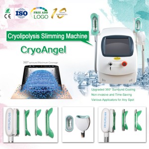 Cryolipolysis slankemaskine cryo lipolysis lipo laser maskine kryo frysemaskine- 360 cryo