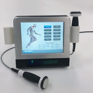 Labai pažangus smūginių bangų terapijos ultragarsinis nešiojamas ultragarso ultragarso terapijos aparatas -SW10
