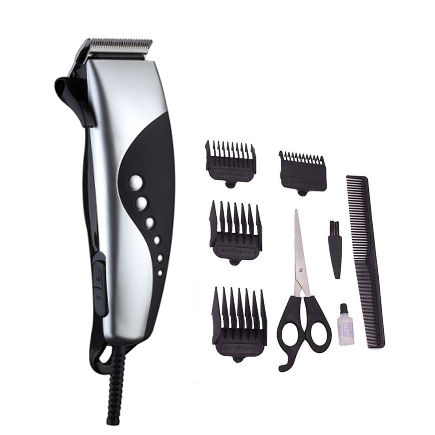 Household Electric Hair Clippers Adjustable Head Portable Hair Clippers with Cord