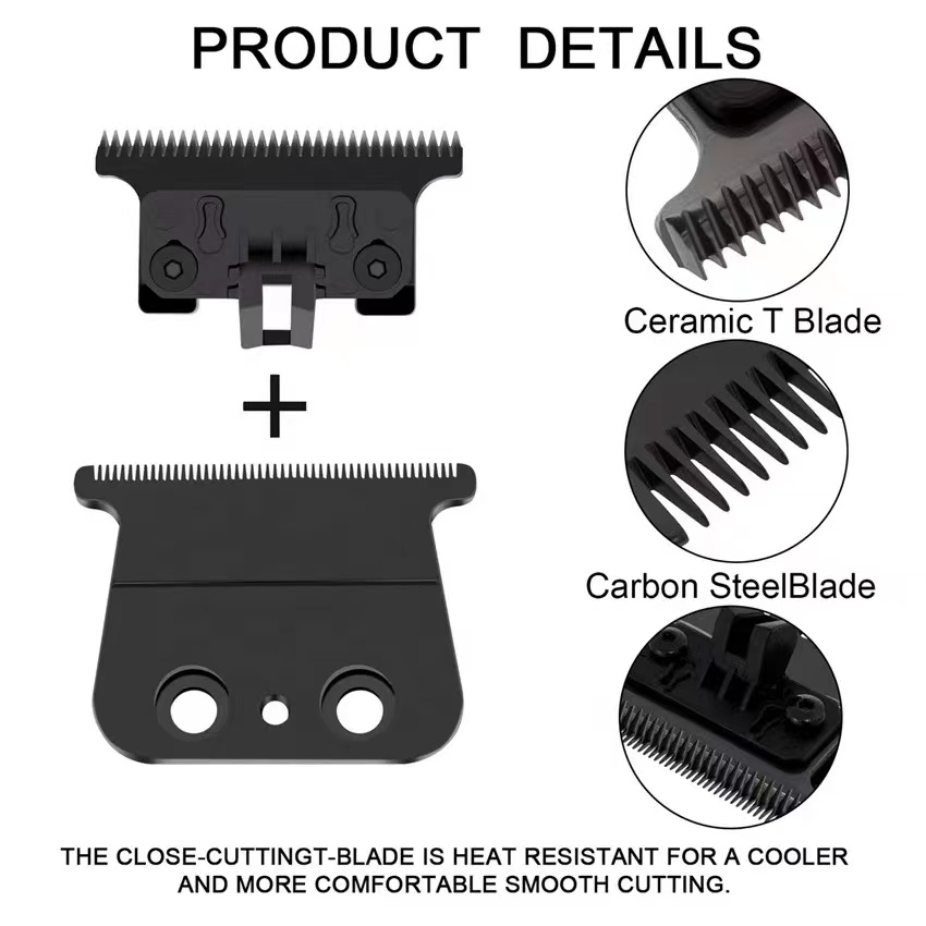 Graphite DLC Taper-Blade Hair Trimmer&Clipper Barber Supplies Professional