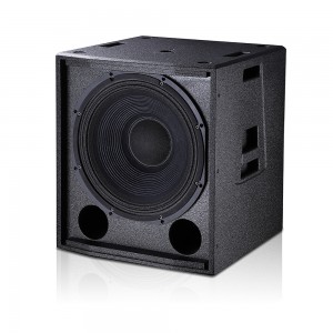 18-inch Ultra low frequency passive subwoofer high power speaker yokhala ndi madalaivala ochokera kunja