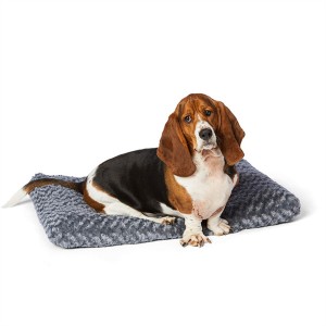 Χονδρικό βελούδινο κρεβάτι κατοικίδιων ζώων και μαξιλάρι για κλουβί σκυλιών, χρώματος προσαρμοσμένου μεγέθους