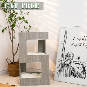 Χονδρικό Σύγχρονο Cat Tree Multi Level ευρύχωρο Perch Cat Tower