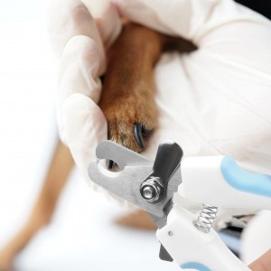 Hunde-negletrimmer Katte-negleklipper med sikkerhetsbeskytter og neglefil