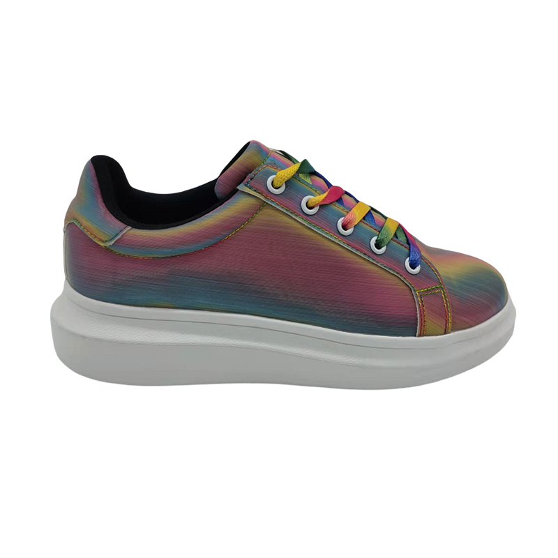 Modern, Fancy & Nice Look Skateboarding Shoes With Luminous Upper In Light Weight Featured Image