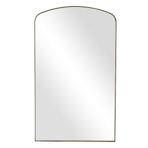 Proizvajalec vroče prodajanega običajnega obokanega kopalniškega ogledala z okvirjem iz nerjavečega jekla/železa črno-zlato-srebrno ogledalo