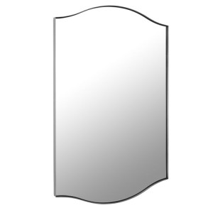 Gli specchi con struttura in metallo dalla forma speciale utilizzati dall'hotel sono semplici e lussuosi specchi decorativi in ​​metallo OEM