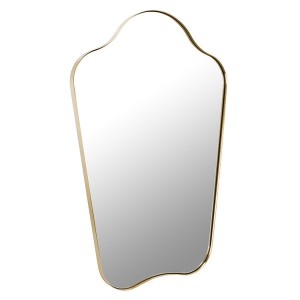 Specchio da parete decorativo di forma irregolare per l'arredamento del bagno e della camera da letto