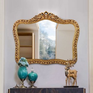 Miroir décoratif rectangulaire d'unité centrale d'OEM français de luxe