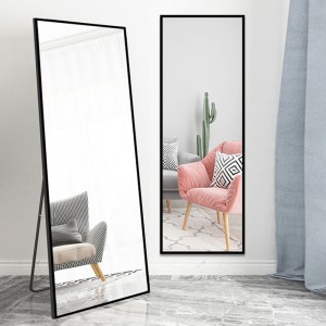 HD ristkülikukujuline täisnurkne alumiiniumsulamist peegel koos tagapaneeli ja täispika peegli tootmistehasega