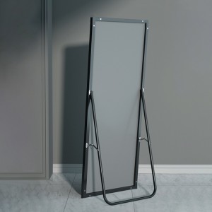 Прямокутне прямокутне дзеркало з алюмінієвого сплаву HD із задньою панеллю та фабрикою з виробництва дзеркал у повний зріст