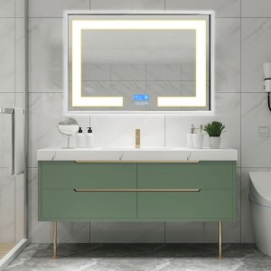 OEM Special-Shaped Metal Frame Led Mirror Manufacturer Stainless chaly nitet frame smart mirror