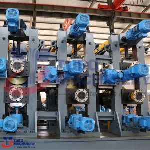 Línea de máquina para fabricar tubos de alta frecuencia ERW325mm MS,