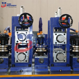 Máquina para fabricar tubos de acero al carbono galvanizado ERW32 con alta precisión