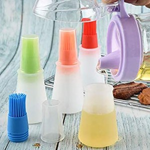Silicone Cooking Grill Barbecue Baking Pastry Oil Honey Sauce Bottle Brush