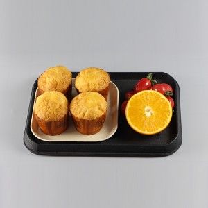Small size Plastic Fast Food Trays Cafeteria Trays