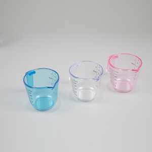 Clear Plastic Medium measuring cup capacity 300ml