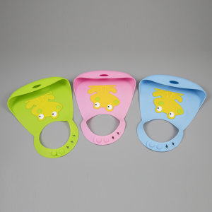 Soft Adjustable Toddler Waterproof Silicone Baby Bibs