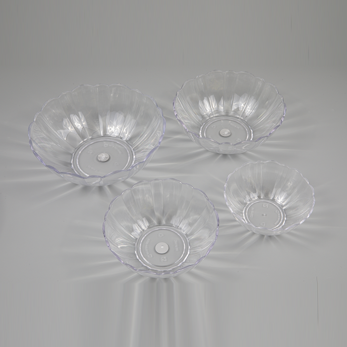 Transparent lotus salad bowl serving bowl Featured Image