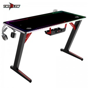 Gaming Table nrog RGB Qauv ZA-HC-Z