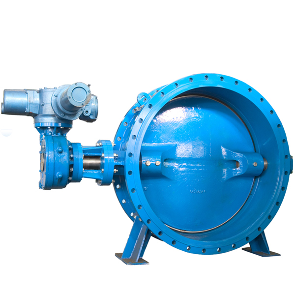 ʻO DC Series flanged eccentric butterfly valve