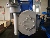 DN1800 dobbel eksentrisk spjeldventil i duktilt jernmateriale med Rotork gir med håndtakshjul