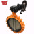 DN400 Lug butterfly valve gearbox na may Chain Wheel