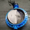 DN900 PN10/16 Wafer Butterfly Valve Single Flange na may CF3M disc