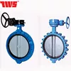 DN600-1200 worm Malaking laki ng gear cast iron flange butterfly valve