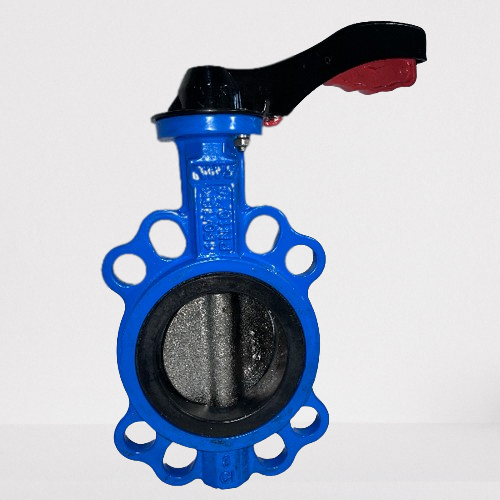 2″-24″ DN50-DN600 OEM YD Series valve na gumagawa ng ductile iron wafer type na butterfly valve