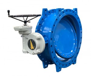 ʻO DC Series flanged eccentric butterfly valve