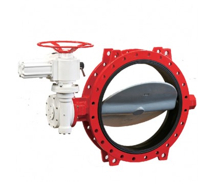 UD Series soft sleeve seated butterfly valve