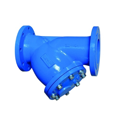 Фильтр сетчатого клапана по индивидуальному заказу, сетчатый фильтр типа Y из литого ковкого железа с коротким фланцем для воды