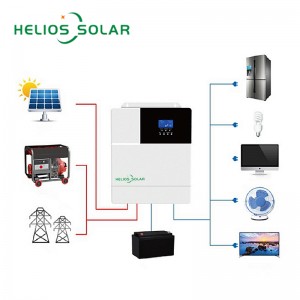 Inversor solar híbrido 1KW-6KW 30A/60A MPPT