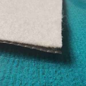 геотекстил от прежди от пластмасово тъкано фолио