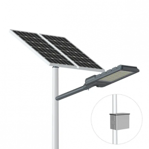 Сонячний вуличний ліхтар 12 м 120 Вт з гелевою батареєю