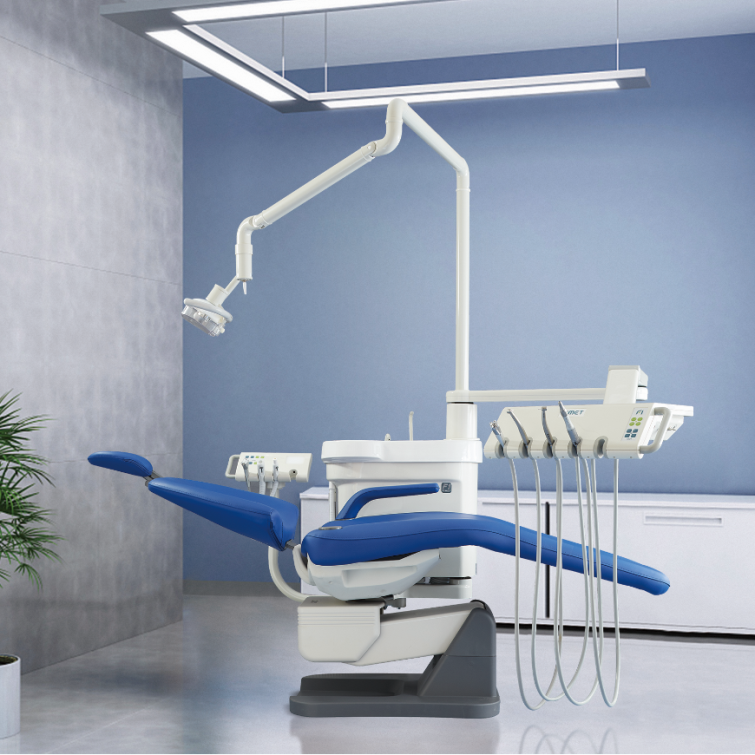 Застосування газової пружини стиснення в стоматологічному кріслі