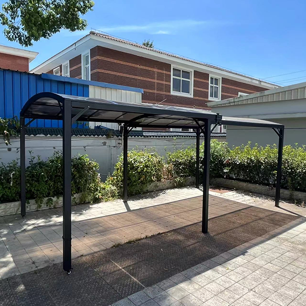 2.95×5.5×2.24m High Quality Exterior Aluminum Polycarbonate Roof Scalable Carport Shelter House Garage Patio Featured Image