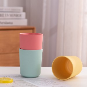 Eco-Friendly Reusable Biodegradable PLA Cup Custom Colorful mug