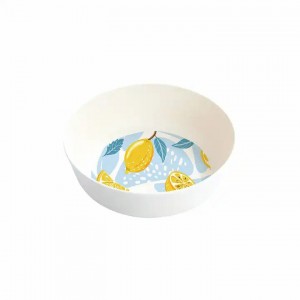 RPET bucatarie plastic pla bol de salată Vânzare fierbinte en-gros alimente albe coajă de orez amidon de porumb