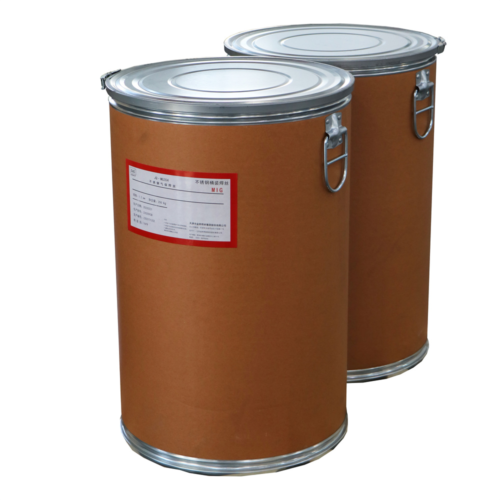 JQ.H1Cr24Ni13 Stainless steel gas shielded solid welding wire in barrel Featured Image