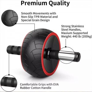 Home Gym Abdominal Muscle Exercise AB Abdominal Wheel Wholesale